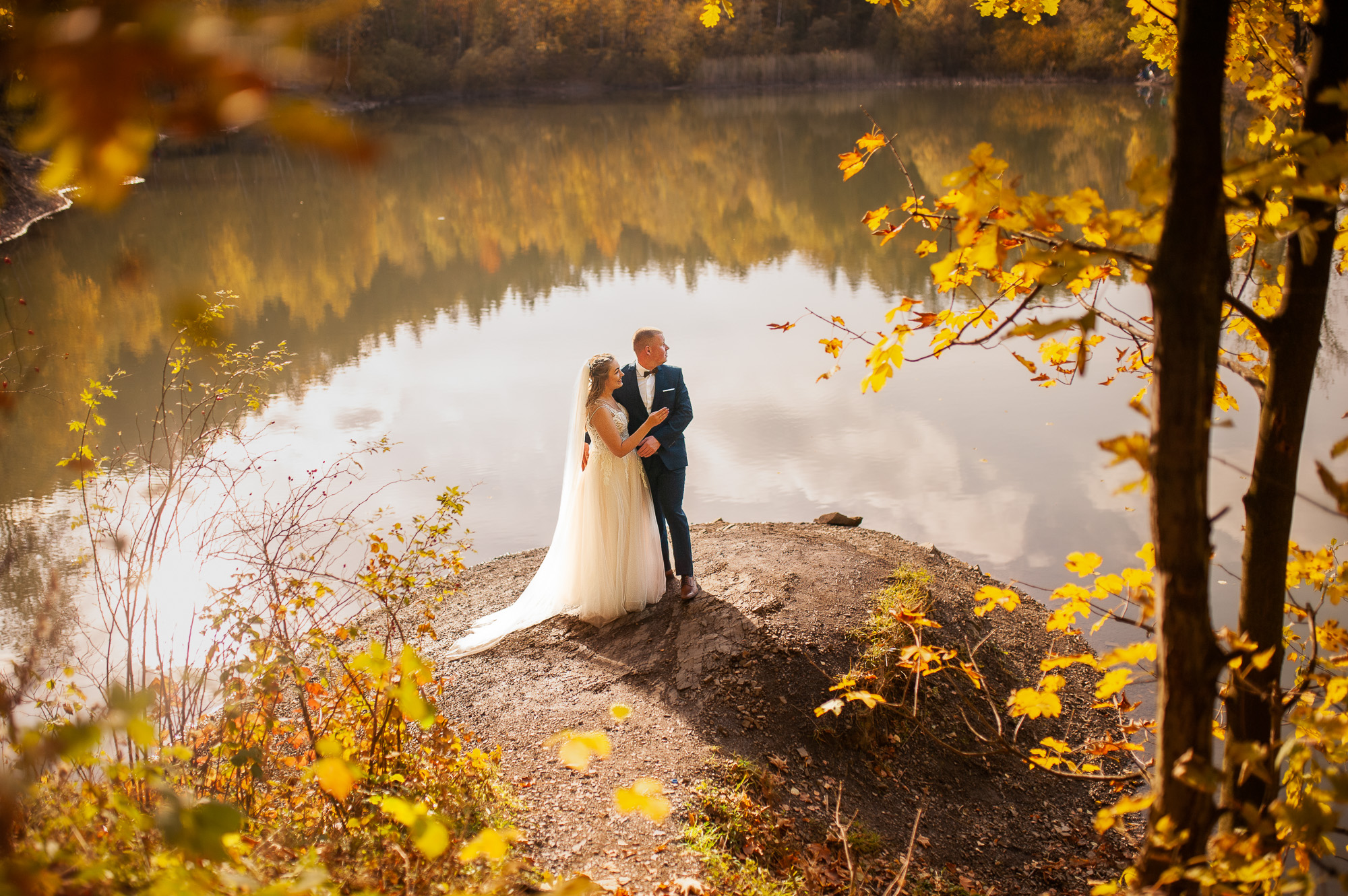 sesja slubna kamieniolom kozy 2